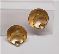 Pendientes Soprana Mujer in Oro OG CUPOLE CONCENTRICHE GR4.2